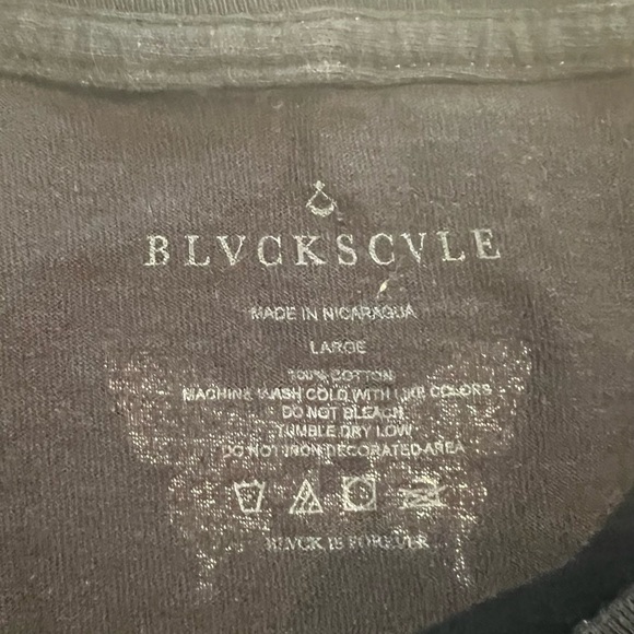 BLVSK Long Sleeved Logo T Shirt - Picture 4 of 4